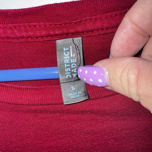 DISTRICT MADE BRAND WOMENS WINE TSHIRT ROBERT MONDAVI - Picture 3 of 8